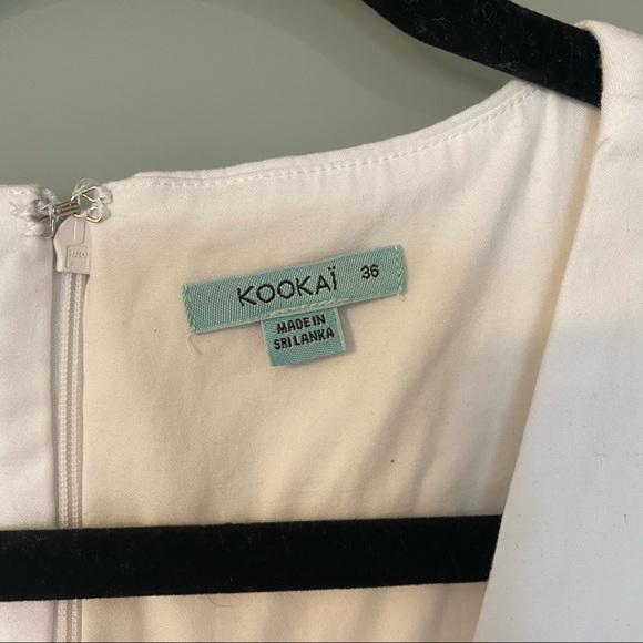 Kookai brand white shorts romper - Picture 4 of 4